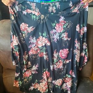 Torrid floral blouse